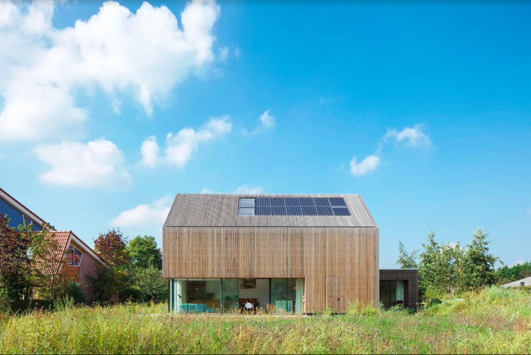 Houten huis Compleet