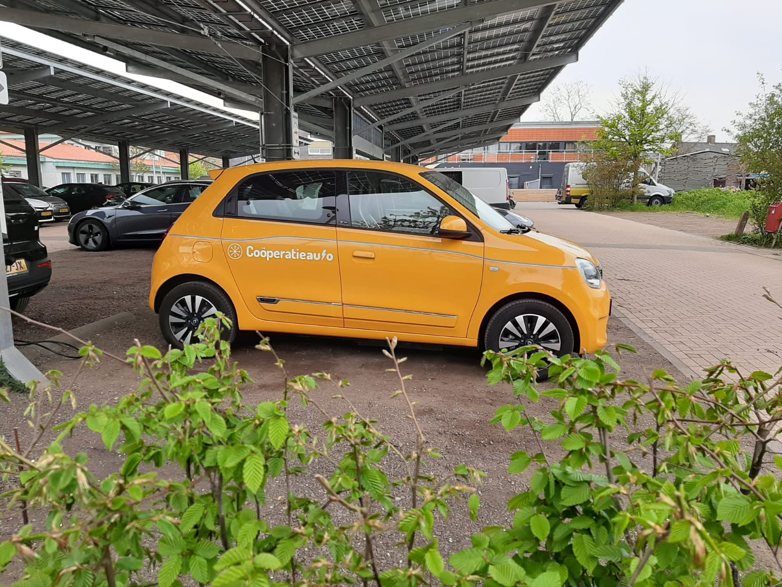 Elektrische auto's delen