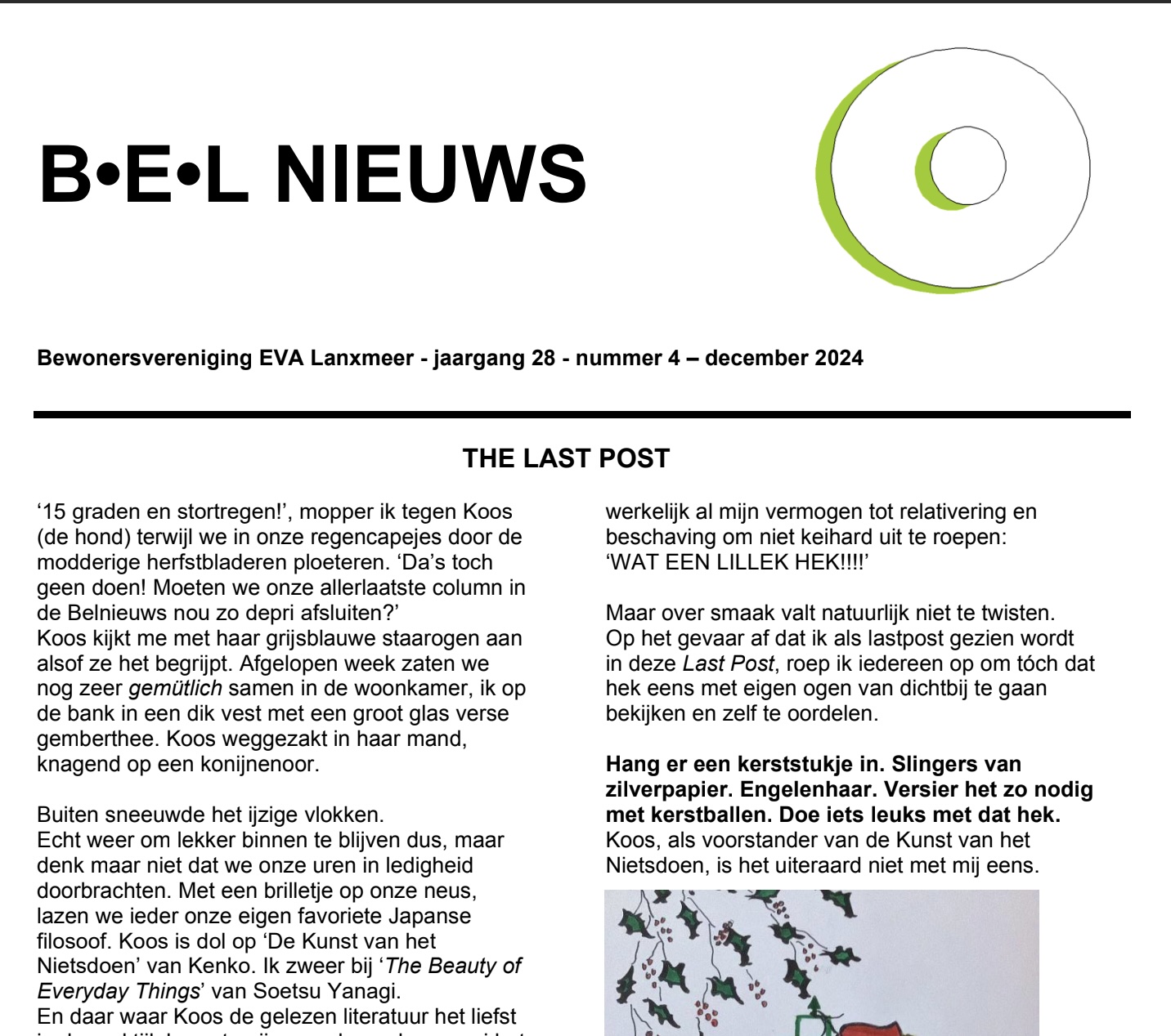 BEL Nieuwsbrief winter 2024